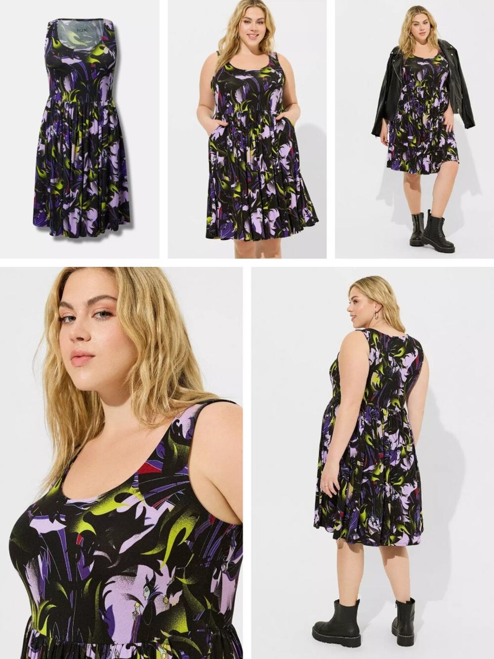 Disney Maleficent Skater Dress